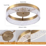 Ganeed LED Ceiling Light, 20W Recessed Installation, Suitable for Kitchen and Dining Room Lighting